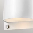 Aplica de perete exterioara Elstead metal, alb, GU10, 10W, 3000K, 560 Lm, IP44 - ELS-HK-SCOUT-WHT