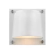 Aplica de perete exterioara Elstead metal, alb, GU10, 10W, 3000K, 560 Lm, IP44 - ELS-HK-SCOUT-WHT