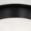 Plafoniera Elstead metal, sticla, negru, opal, E27 - ELS-KL-ALBERS-F-G-BK