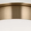 Plafoniera Elstead metal, sticla, bronz, opal, E27 - ELS-KL-ALBERS-F-G-CPZ