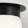 Plafoniera Elstead metal, sticla, negru, opal, E27 - ELS-KL-ALBERS-F-T-BK