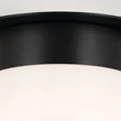 Plafoniera Elstead metal, sticla, negru, opal, E27 - ELS-KL-ALBERS-F-T-BK