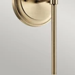 Aplica de perete de baie  Elstead metal, sticla, bronz, opal, G9, 3W, 3000K, 300 Lm,  IP44 - ELS-KL-BENNO1-CPZ