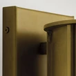 Aplica de perete exterioara Elstead metal, sticla, alama, E27, IP44 - ELS-KL-CAMILLO-M-PNBR