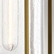 Aplica de perete exterioara Elstead metal, sticla, alama, E27, IP44 - ELS-KL-CAMILLO-M-PNBR