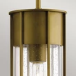 Aplica de perete exterioara Elstead metal, sticla, alama, E27, IP44 - ELS-KL-CAMILLO-P-PNBR