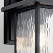 Aplica de perete exterioara Elstead metal, sticla, negru, E27, IP44 - ELS-KL-CAPPANNA-M-BKT