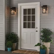 Aplica de perete exterioara Elstead metal, sticla, negru, E27, IP44 - ELS-KL-CAPPANNA-M-BKT