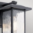 Aplica de perete exterioara Elstead metal, sticla, negru, E27, IP44 - ELS-KL-CAPPANNA-S-BKT