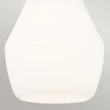 Pendul Elstead metal, sticla, negru, opal, E27 - ELS-KL-DEELA-P-BK