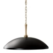 Pendul Elstead metal, negru, bronz, E27 - ELS-KL-DELAROSA-P-BK