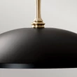 Pendul Elstead metal, negru, bronz, E27 - ELS-KL-DELAROSA-P-BK