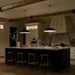 Pendul Elstead metal, negru, bronz, E27 - ELS-KL-DELAROSA-P-BK