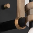 Aplica de perete de baie  Elstead metal, sticla, negru, bronz, opal, G9, 3W, 3000K, 300 Lm,  IP44 - ELS-KL-FARUM1-BK-CPZ