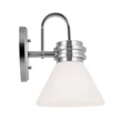 Aplica de perete de baie  Elstead metal, sticla, crom, opal, G9, 3W, 3000K, 300 Lm,  IP44 - ELS-KL-FARUM1-CH