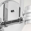Aplica de perete de baie  Elstead metal, sticla, crom, opal, G9, 3W, 3000K, 300 Lm,  IP44 - ELS-KL-FARUM1-CH