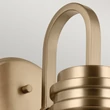 Aplica de perete de baie  Elstead metal, sticla, bronz,  opal, G9, 3W, 3000K, 300 Lm,  IP44 - ELS-KL-FARUM1-CPZ