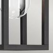 Aplica de perete exterioara Elstead metal, sticla, negru, transparent, E27, IP44 - ELS-KL-HONE-S-BKT