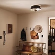 Pendul Elstead metal, negru, alama, E14 - ELS-KL-LUELLA-3P-BKB
