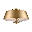 Pendul Elstead LUELLA metal alama E14 - KL-LUELLA-3P-BNB