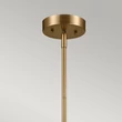 Pendul Elstead metal, negru, alama, E14 - ELS-KL-LUELLA-4P-BKB