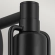 Aplica de perete  Elstead metal, sticla, negru, opal, E27 - ELS-KL-NIVA-1W-1P-BK