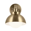 Aplica de perete  Elstead metal, sticla, sampanie, opal, E27 - ELS-KL-NIVA-1W-1P-CPZ