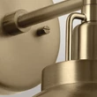 Aplica de perete  Elstead metal, sticla, sampanie, opal, E27 - ELS-KL-NIVA-1W-1P-CPZ
