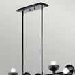 Pendul Elstead metal, negru, E14 - ELS-KL-PALTA-LP10-BK