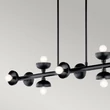 Pendul Elstead metal, negru, E14 - ELS-KL-PALTA-LP10-BK