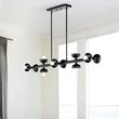 Pendul Elstead metal, negru, E14 - ELS-KL-PALTA-LP10-BK