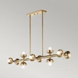 Pendul Elstead metal, sampanie, bronz, E14 - ELS-KL-PALTA-LP10-CPZ