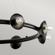 Pendul Elstead metal, negru, E14 - ELS-KL-PALTA9-BK