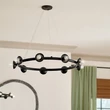 Pendul Elstead metal, negru, E14 - ELS-KL-PALTA9-BK