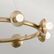 Pendul Elstead metal, sampanie, bronz, E14 - ELS-KL-PALTA9-CPZ