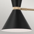 Pendul Elstead metal, negru, bronz, albE27 - ELS-KL-PHIX-2-LINEAR-CBB