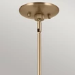 Pendul Elstead metal, negru, bronz, albE27 - ELS-KL-PHIX-2-LINEAR-CBB