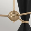 Pendul Elstead metal, negru, bronz, albE27 - ELS-KL-PHIX-3-CBB