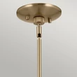 Pendul Elstead metal, negru, bronz, albE27 - ELS-KL-PHIX-6-CBB