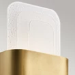 Aplica de perete  Elstead metal, sticla, alama, LED, 16W, 3000K, 1469Lm - ELS-KL-SERENE-LED-W-NBR
