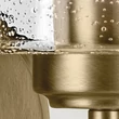 Aplica de perete  Elstead metal, sticla, alama, transparent, E27 - ELS-KL-WINSLOW-1W-NBR