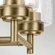 Aplica de perete  Elstead metal, sticla, alama, transparent, E27 - ELS-KL-WINSLOW-2W-NBR