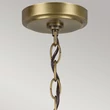 Candelabru Elstead metal, sticla, alama, transparent, E27 - ELS-KL-WINSLOW6-NBR