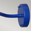 Aplica de perete exterioara Elstead metal, sticla, albastru, E27, IP44 - ELS-KLAMPENBORG-NVB