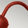 Aplica de perete exterioara Elstead metal, sticla, rosu, E27, IP44 - ELS-KLAMPENBORG-OXR