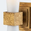 Aplica de perete  Elstead metal, rasina, sticla, auriu, opal, E27 - ELS-KRISTY-1WB-DG-OPAL