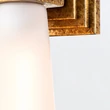 Aplica de perete  Elstead metal, rasina, sticla, auriu, opal, E27 - ELS-KRISTY-1WB-DG-OPAL