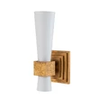 Aplica de perete  Elstead metal, rasina, sticla, auriu, opal, E27 - ELS-KRISTY-1WB-DG-OPAL