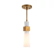 Pendul Elstead metal, rasina, sticla, auriu, opal, E27 - ELS-KRISTY-MP-DG-OPAL