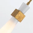 Pendul Elstead metal, rasina, sticla, auriu, opal, E27 - ELS-KRISTY-MP-DG-OPAL